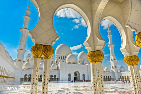 مسجد بزرگ شیخ زاید در امارات متحده عربی