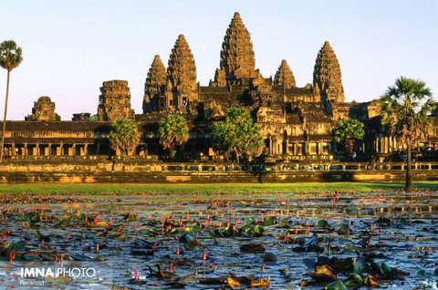 معبد هندو Angkor در کامبوج