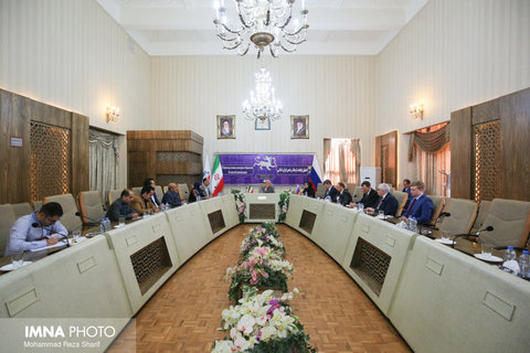 دیدار رییس شورای شهر اصفهان با اعضای شورای شهر سنت پترزبورگ