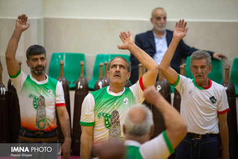 میهمانان خارجی اصفهان در زورخانه 