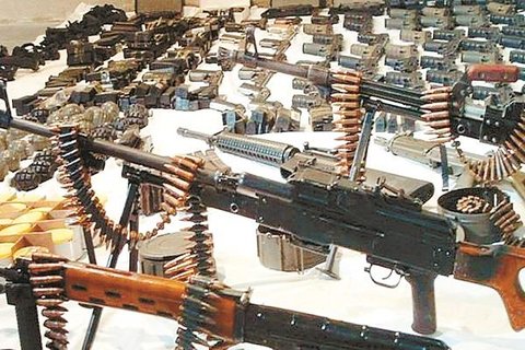  کشف ۴۵ قبضه اسلحه غیرمجاز در کرمانشاه