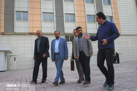 بازدید مدیران شهری اهواز از شهرک سلامت اصفهان