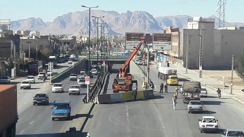 عملیات مسدودسازی بخش شمالی زیرگذر عاشق اصفهانی با موفقیت اجرا شد