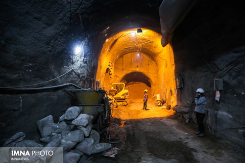 طول حفاری تونل خط دو مترو به ۵۰ متر رسید