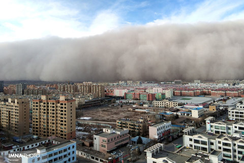 طوفان شن در چین