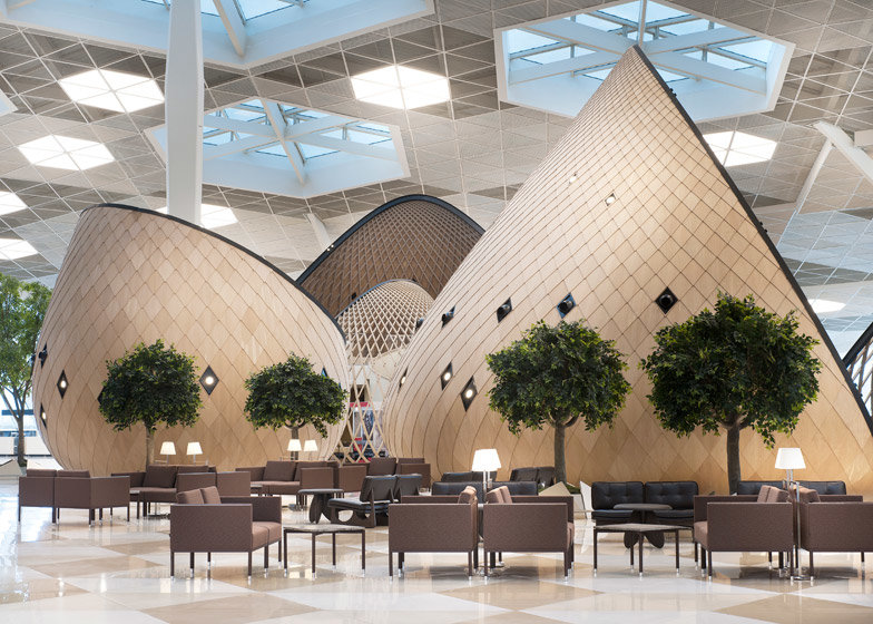 معماری غیر عادی فرودگاه باکو