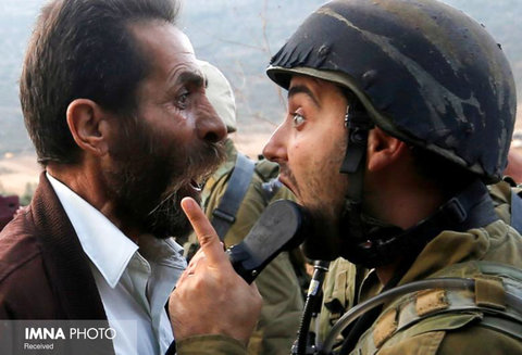درگیری سرباز اسرائیلی و شهروند فلسطینی