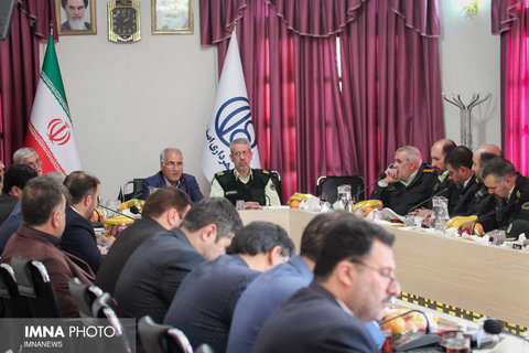 جلسه بررسی مسائل مشترک شهرداری و نیروی انتظامی