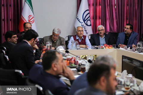جلسه مدیران مناطق ۱۵ گانه شهرداری اصفهان