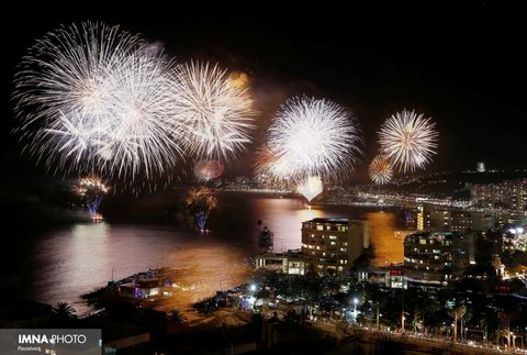 جشن سال نو میلادی در سراسر جهان
