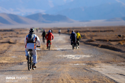 همایش دوچرخه سواری کوهستان در شهرضا