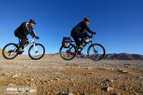 همایش دوچرخه سواری کوهستان در شهرضا