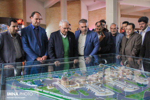 آیین بهره برداری از پروژه های سازمان پایانه های مسافربری شهرداری اصفهان