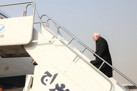 وزیر امور خارجه تهران را به مقصد بغداد ترک کرد