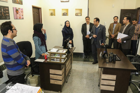 بازدید مدیر عامل شرکت اتوبوسرانی از ایمنا