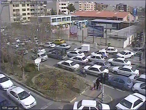 ترافیک در خیابان هفت تیر به دلیل انجام عملیات عمرانی