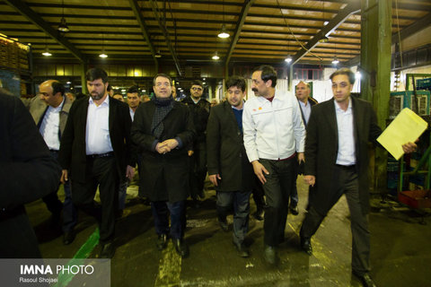 سفراستانی وزیر صنعت معدن و تجارت به اصفهان