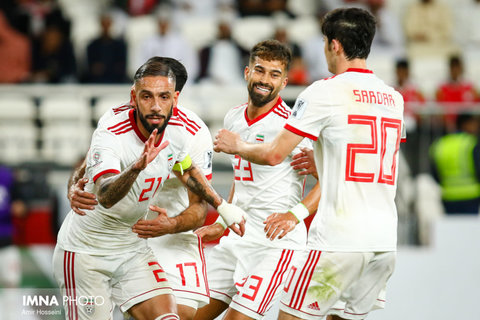 دیدار تیم های ایران و عمان