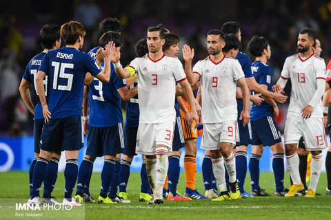 دیدار تیم های ایران و ژاپن