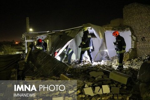 انفجار در منزل مسکونی محله مریم آباد+ عکس