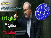 نمکی، وزیر بهداشت شد