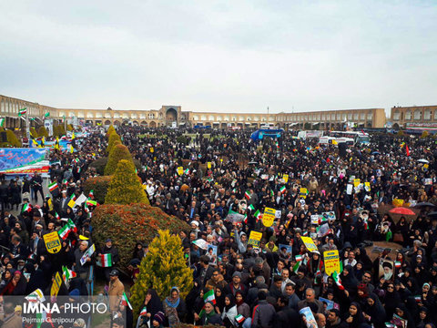 راهپیمایی یوم الله ۲۲ بهمن در اصفهان