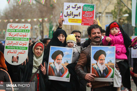 راهپیمایی یوم الله ۲۲ بهمن در اصفهان (2)