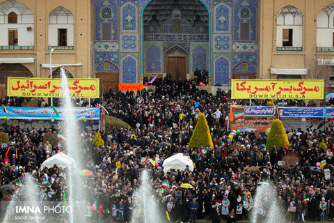 راهپیمایی یوم الله ۲۲ بهمن در اصفهان (۲)