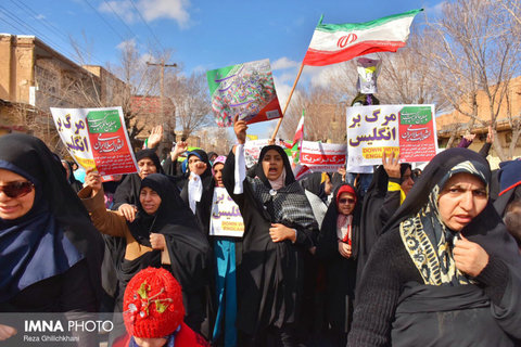 راهپیمایی یوم الله ۲۲ بهمن در نجف آباد