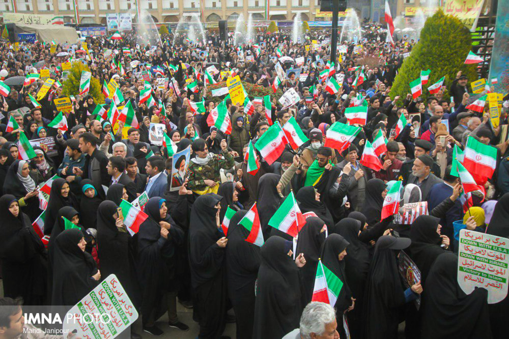 حال و هوای روزهای انقلاب در راهپیمایی ۲۲ بهمن امسال احساس شد