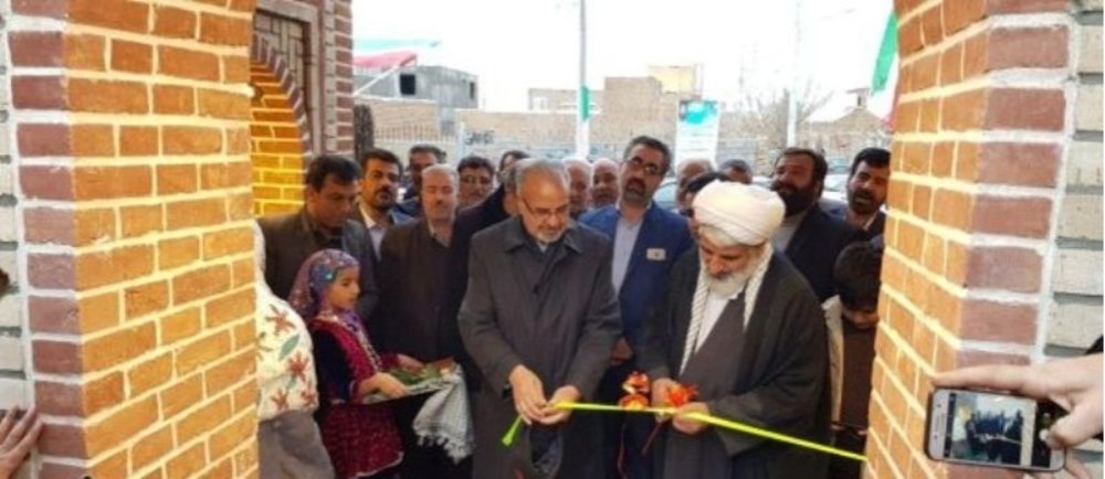 افتتاح سه طرح عمرانی و بهداشتی در روستای اریسمان بادرود