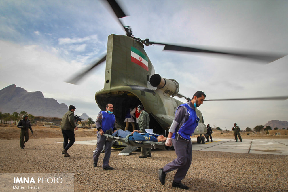 رزمایش بین بیمارستانی نیروهای مسلح در اصفهان آغاز شد