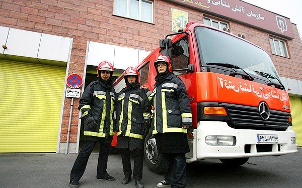 Isfahan ready to hire female fire fighters