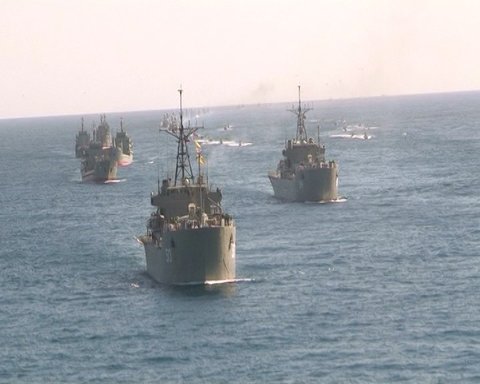 رزمایش اقتدار دریایی ۹۹ نیروی دریایی ارتش آغاز شد