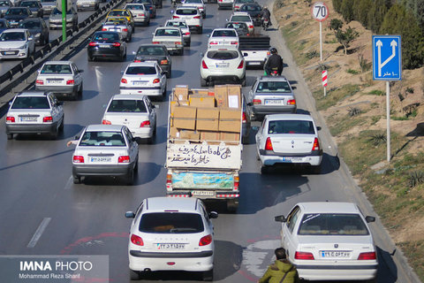 آخرین وضعیت ترافیکی شهر اصفهان
