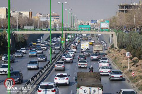 آخرین وضعیت ترافیک خیابان های اصفهان