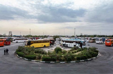 ممنوعیت فروش بلیت به صورت حضوری در پایانه‌ مسافربری مشهد