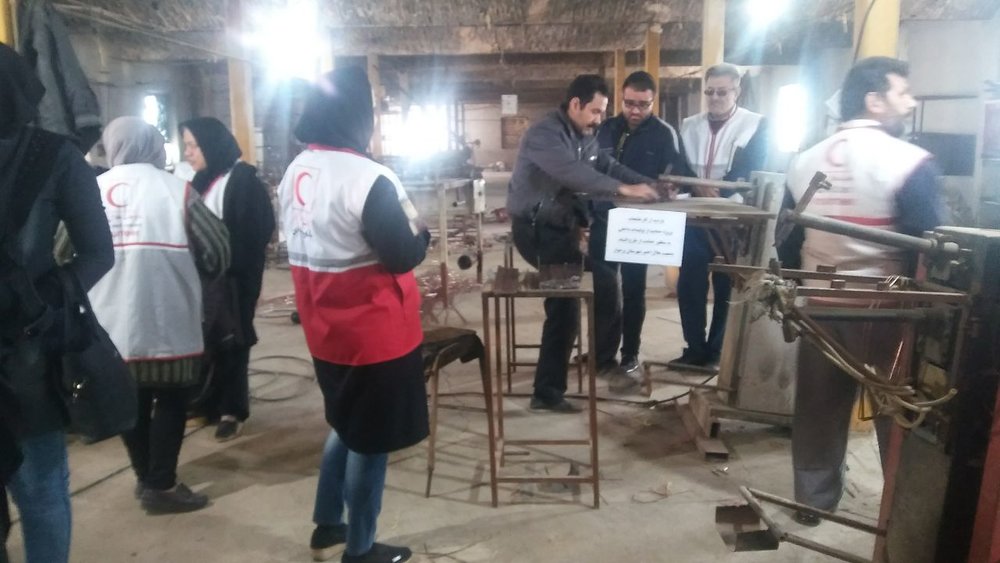 اجرای بیش از ۲۰ پروژه داوطلبی هلال احمر اصفهان در بهمن ماه