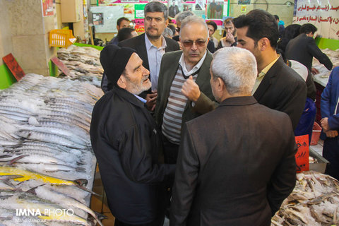 بازدید سرزده معاون استاندار اصفهان از بازارهای خیابان همدانیان
