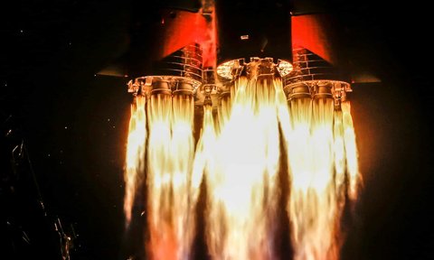 Blast off of the Soyuz MS-12 spacecraft on it’s mission to the International Space Station.