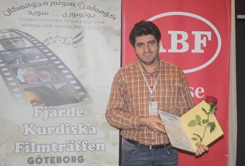 Mansour Jahani Received Journalism Award of Göteborg Fine Arts Association