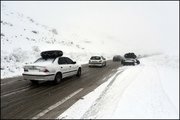 کدام محورهای استان اصفهان برفی است؟