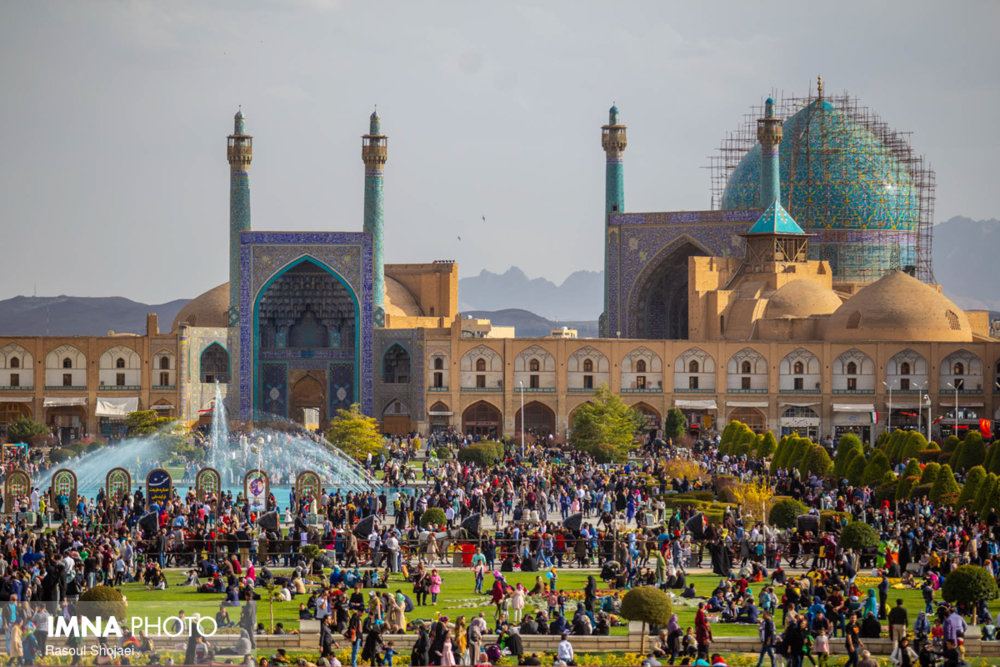 بازدید بیش از یک‌میلیون گردشگر از بناهای ثبت جهانی استان اصفهان