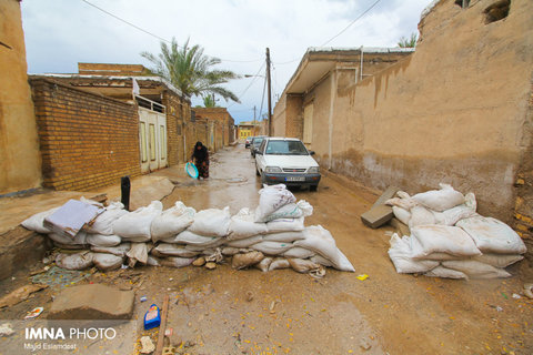 کمک رسانی به مناطق سیل زده جنوب