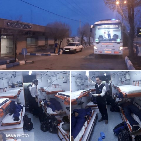 واژگونی اتوبوس تهران -شیراز یک کشته و ۱۸ مصدوم داشت