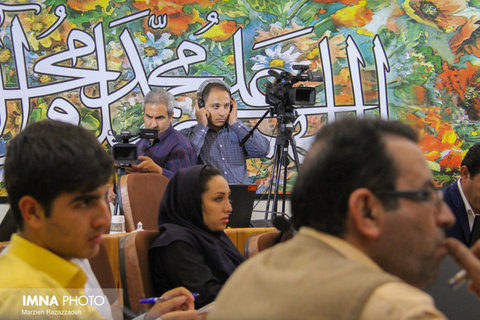 نشست خبری همایش بین المللی مدیران گروه های عربی جهان
