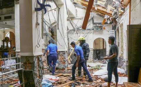 Sri Lanka explosions 