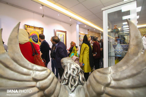 افتتاح نمایشگاه گنجینه آثار فاخر