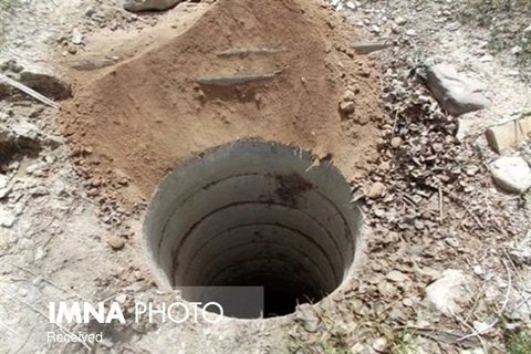 حفر ٤٠ حلقه چاه آب باران در منطقه ٩
