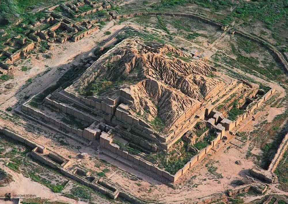   - Ancient Mesopotamian temple in Iran